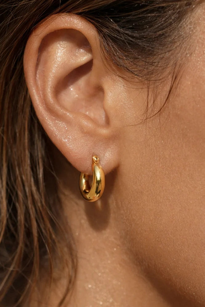 Ellie Vail Anastasia Huggie Hoop Earring