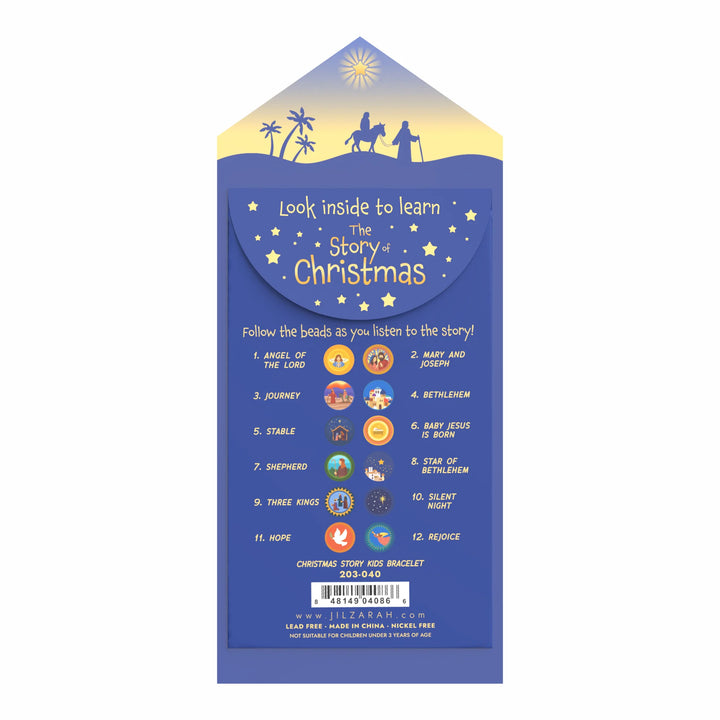 The Story of Christmas Kids Bracelet