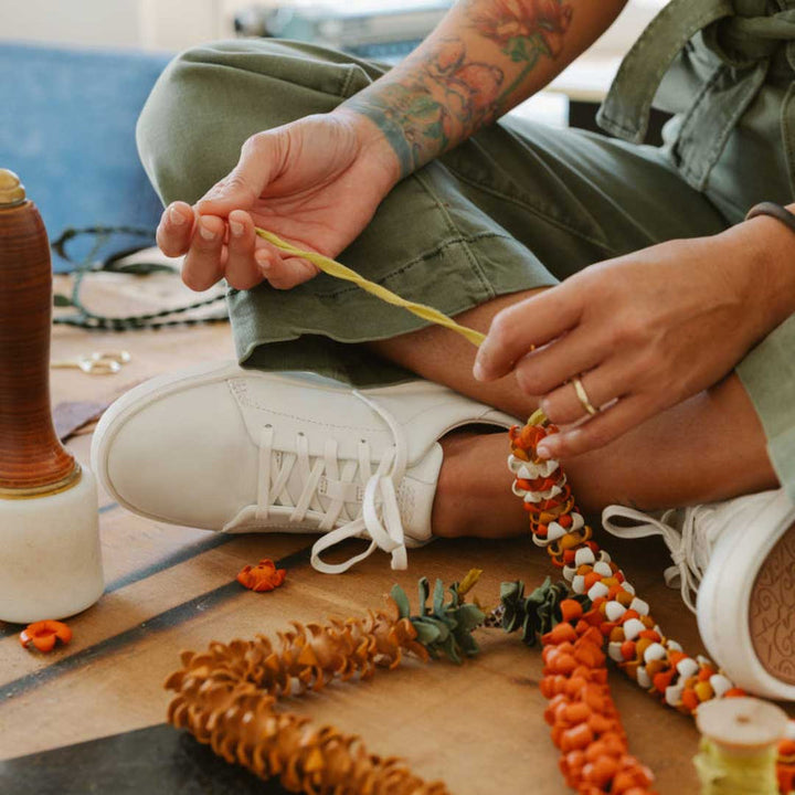 Olukai Pehuea li ili White Women's Sneakers