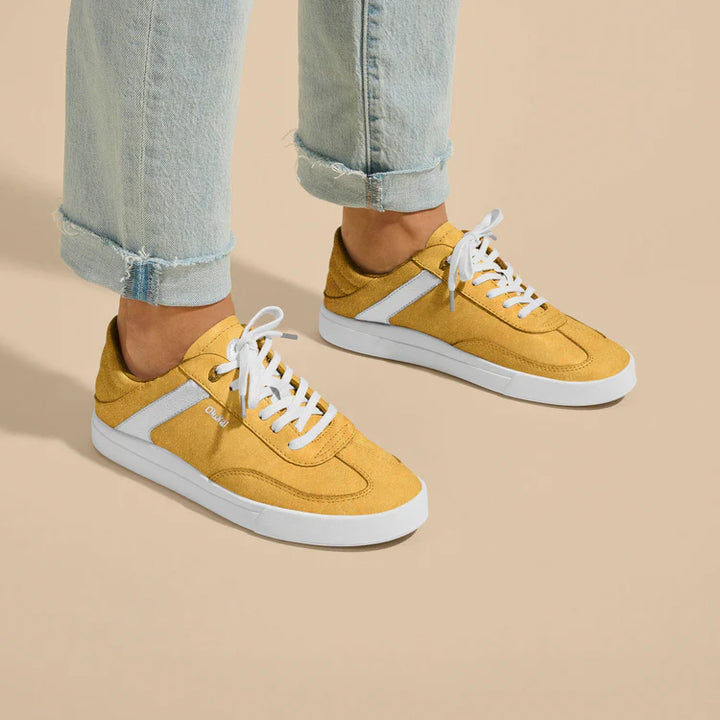 Olukai Ha'upu Mustard Women's Sneakers