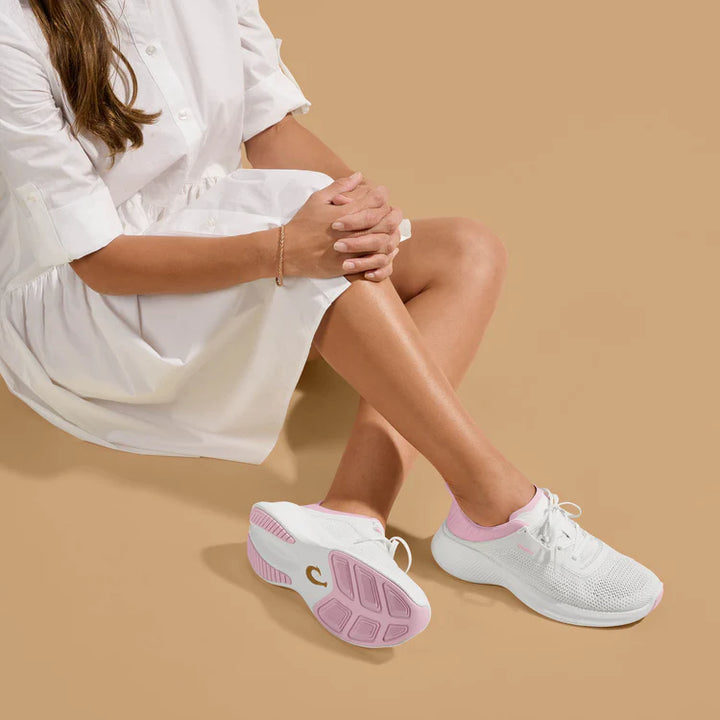 Olukai Island Hopper White Cotton Candy Women's Sneakers