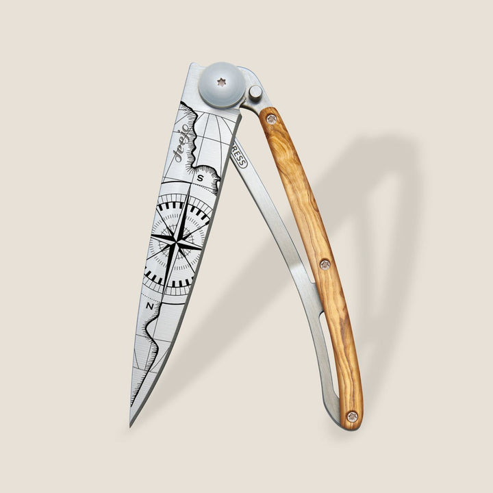 Deejo 37G Olive Wood Knife
