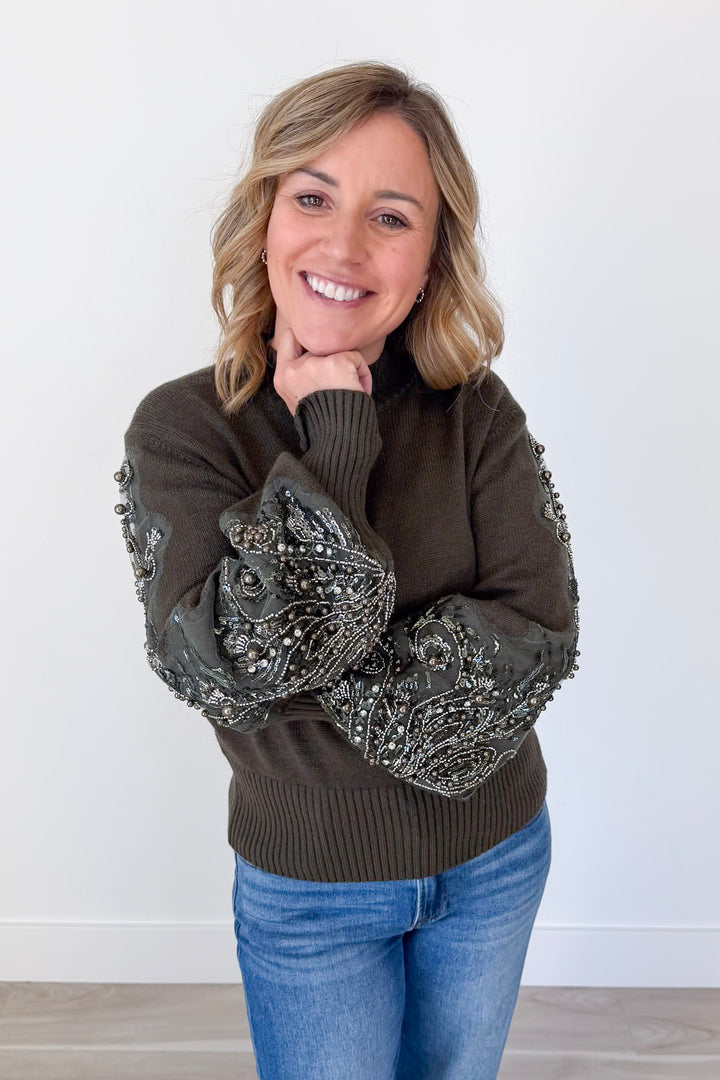 Evergreen Joy Sweater