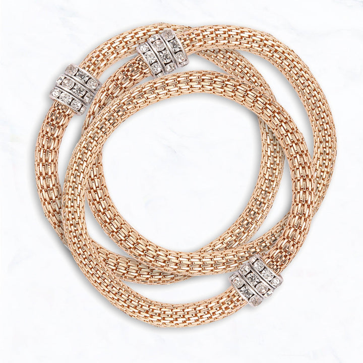 Rondelle Chain Bracelet