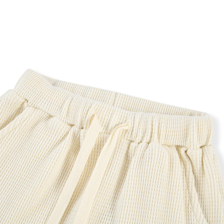 Milkbarn Vanilla Waffle Jogger Pants