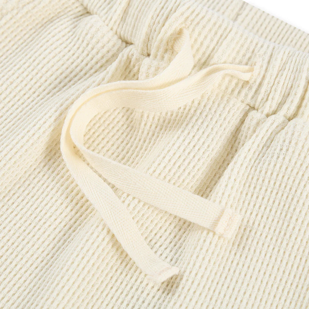 Milkbarn Vanilla Waffle Jogger Pants