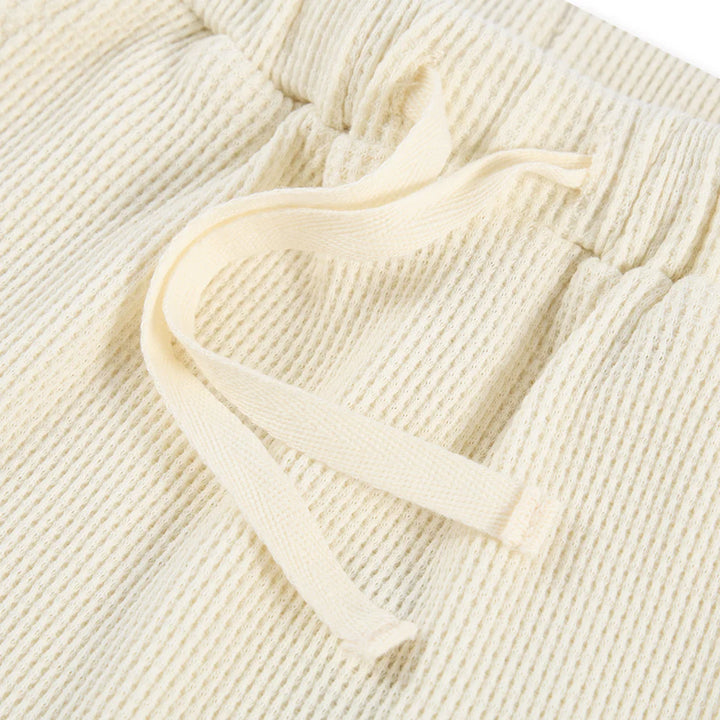 Milkbarn Vanilla Waffle Jogger Pants
