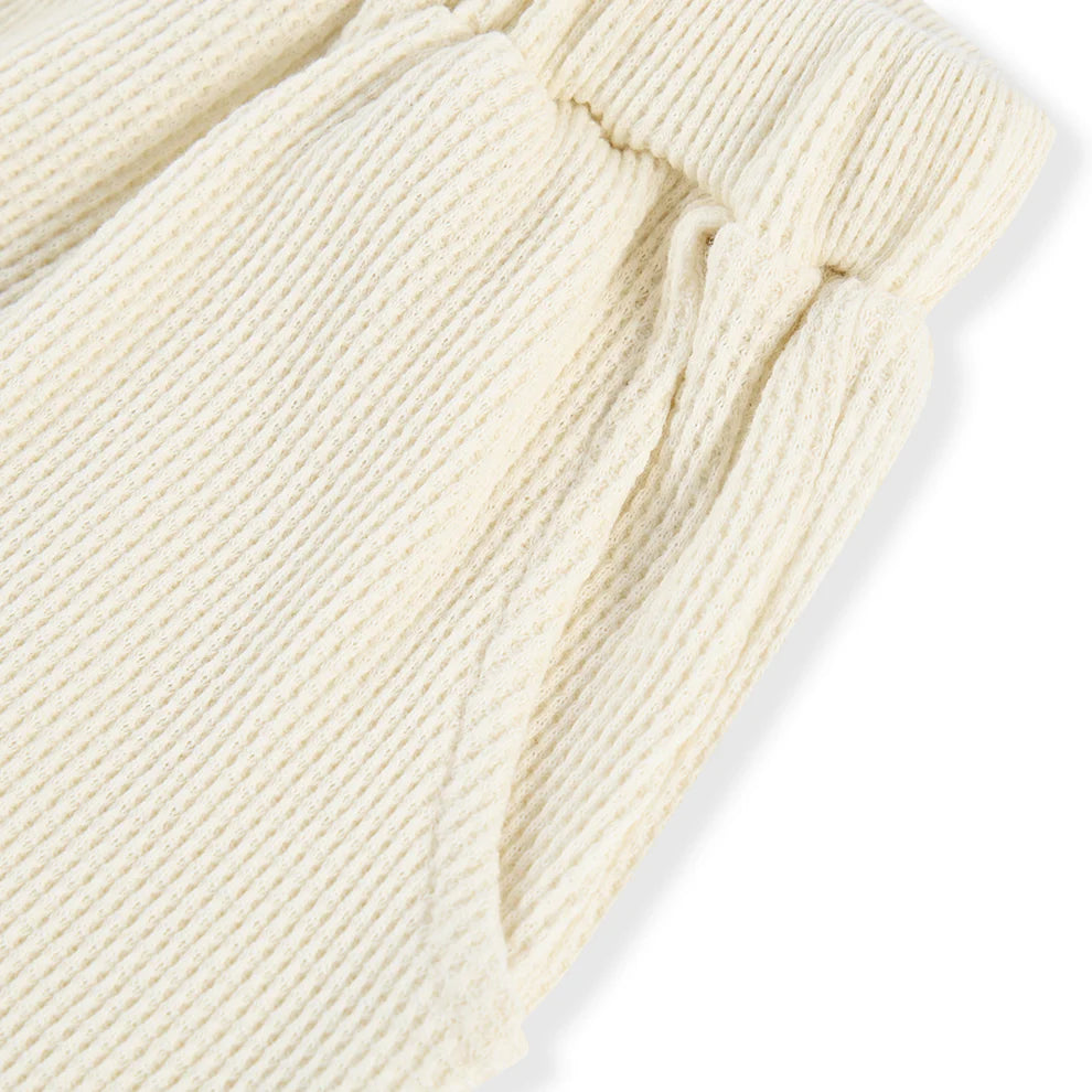 Milkbarn Vanilla Waffle Jogger Pants