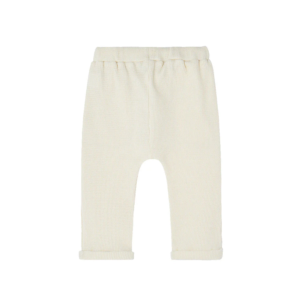 Milkbarn Vanilla Waffle Jogger Pants