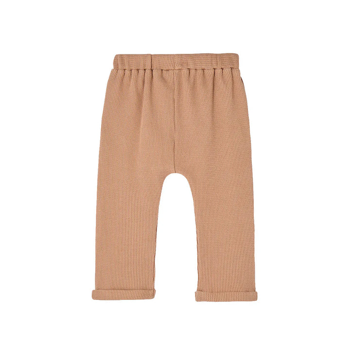 Milkbarn Tawny Rose Waffle Jogger Pants