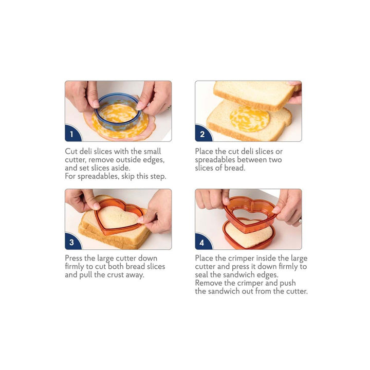 Sandwich Decruster Set