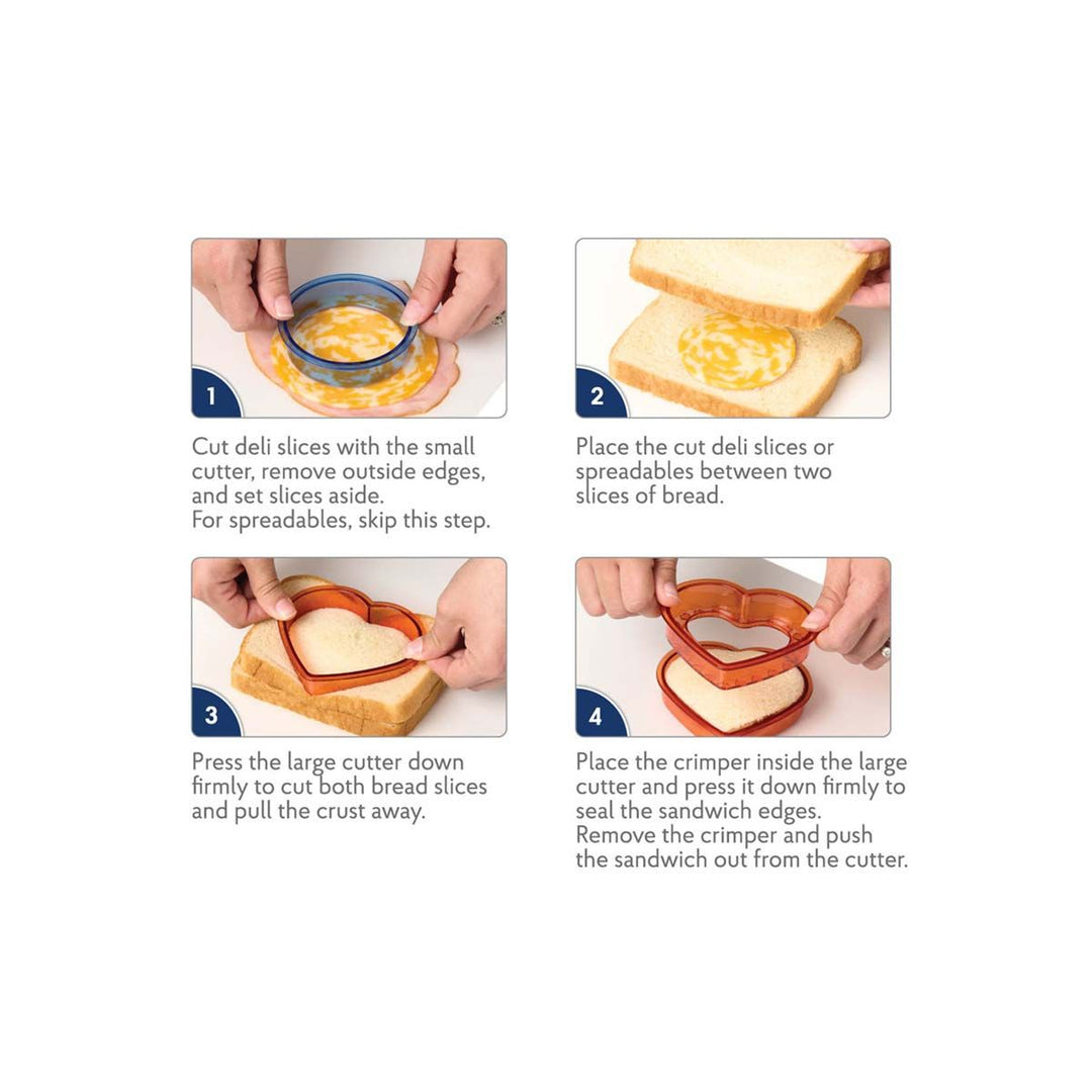 Un-Crusted Pocket Sandwich Makers