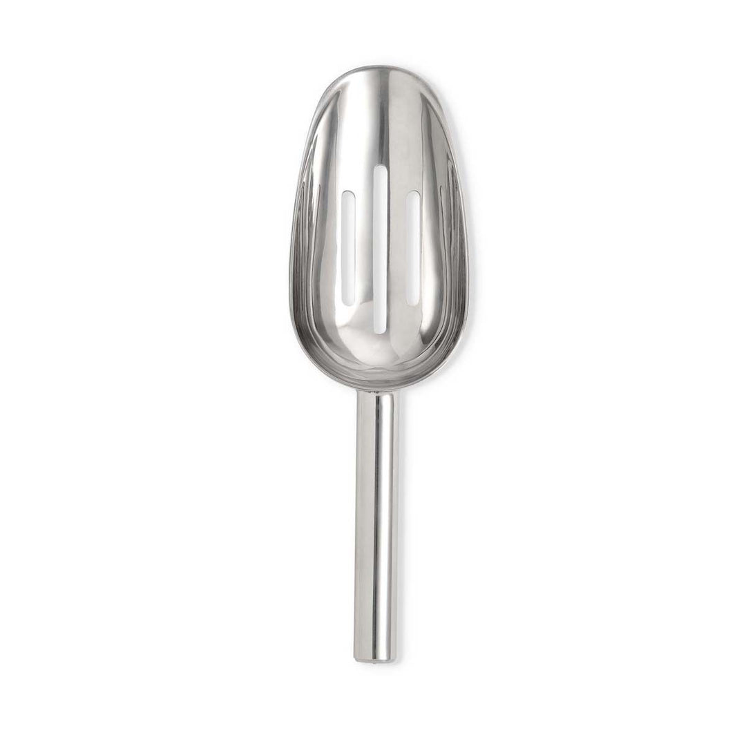Stainless Steel Slotted Ice Scoop