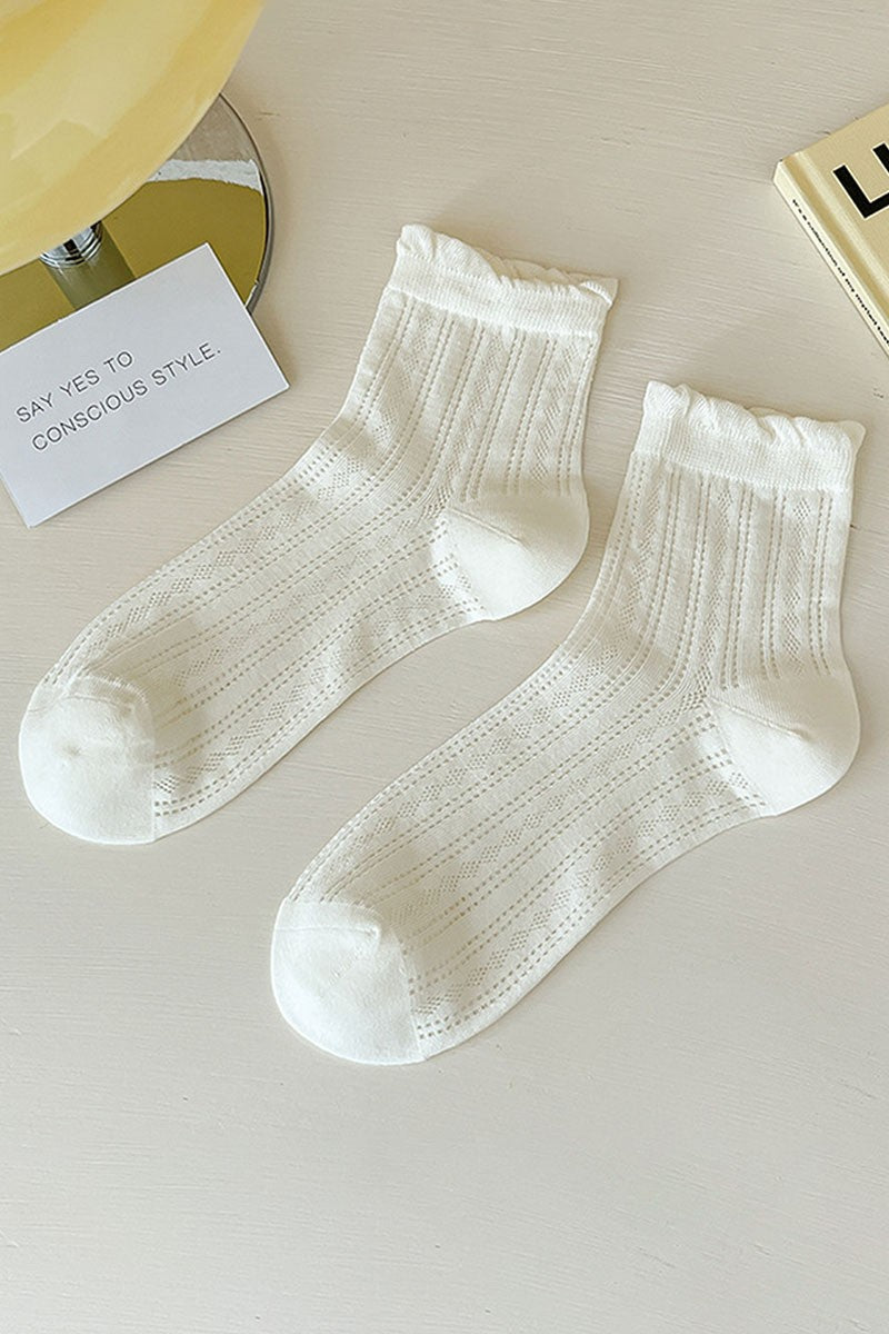Bubble Cuff Socks