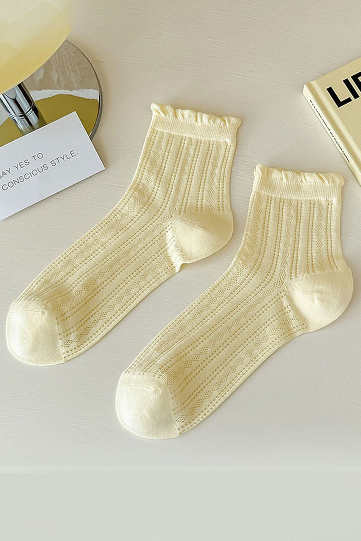 Bubble Cuff Socks