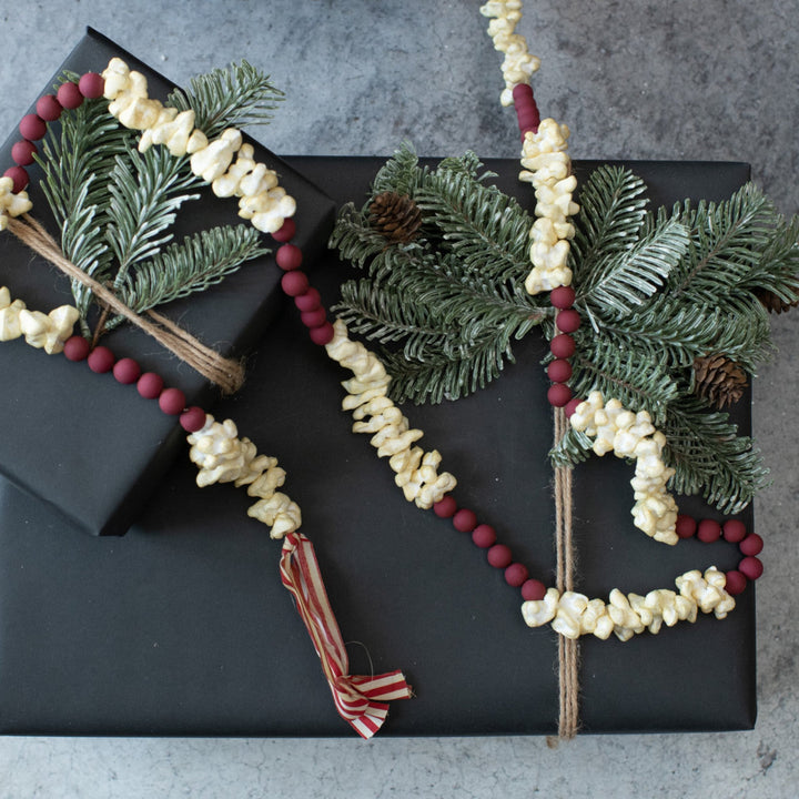 Popcorn Cranberry Garland