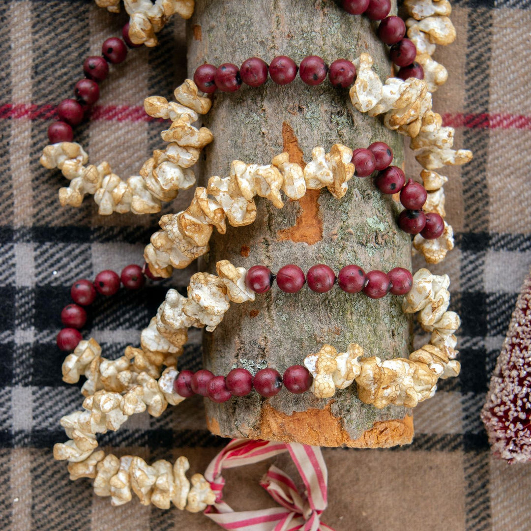 Popcorn Cranberry Garland