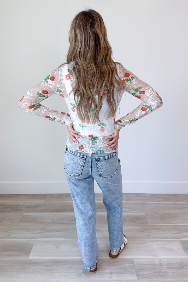 Floral Crush Top