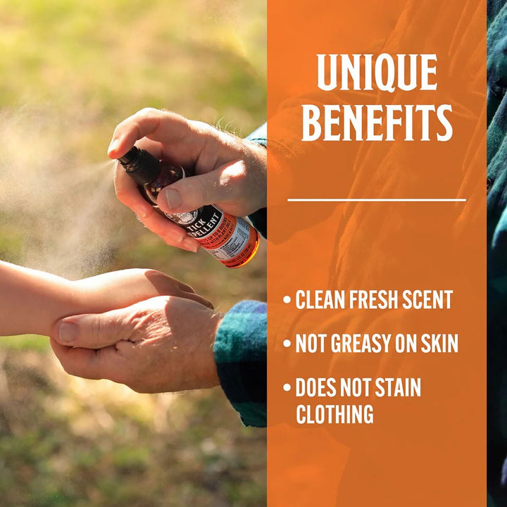 All Natural Tick Repellent Spray