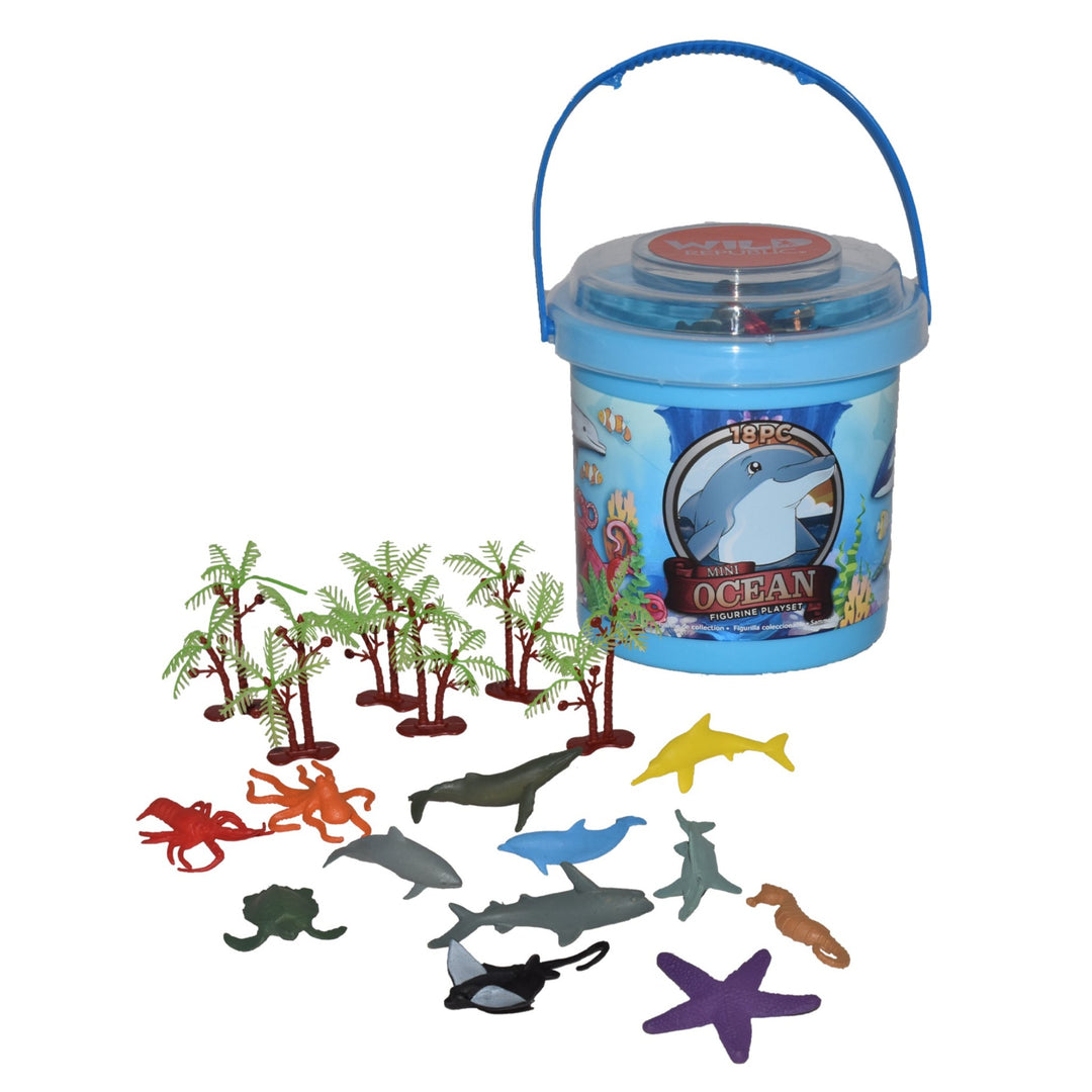 Ocean Figurine Mini Bucket Set