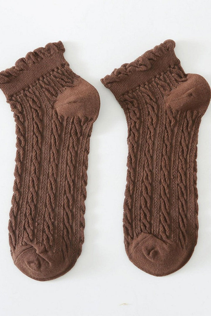 Twisted Cotton Socks
