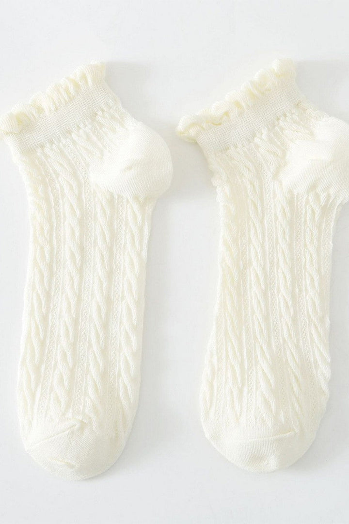 Twisted Cotton Socks