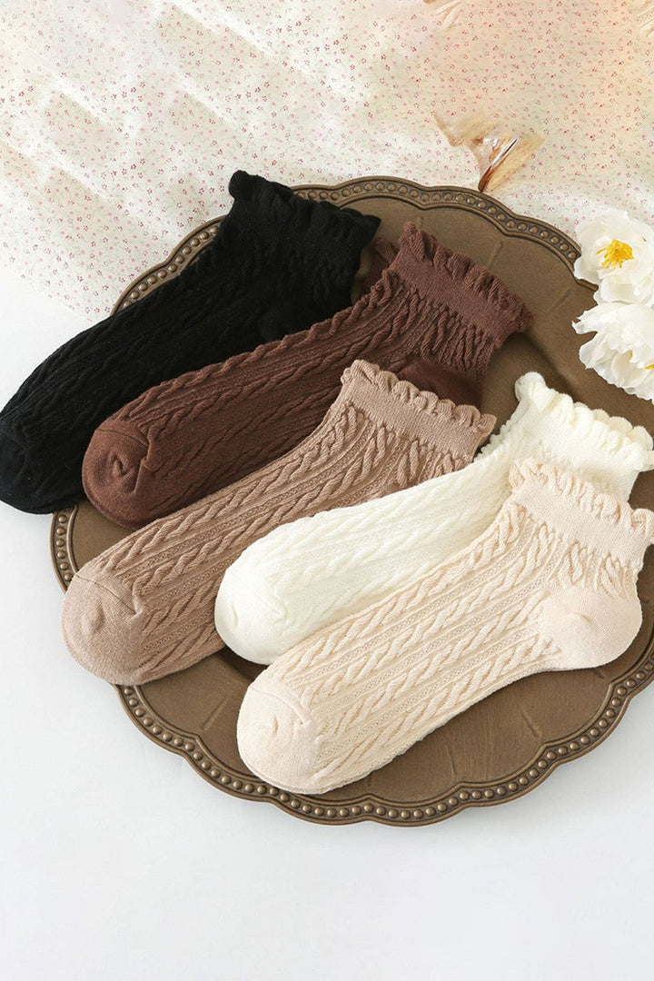 Twisted Cotton Socks