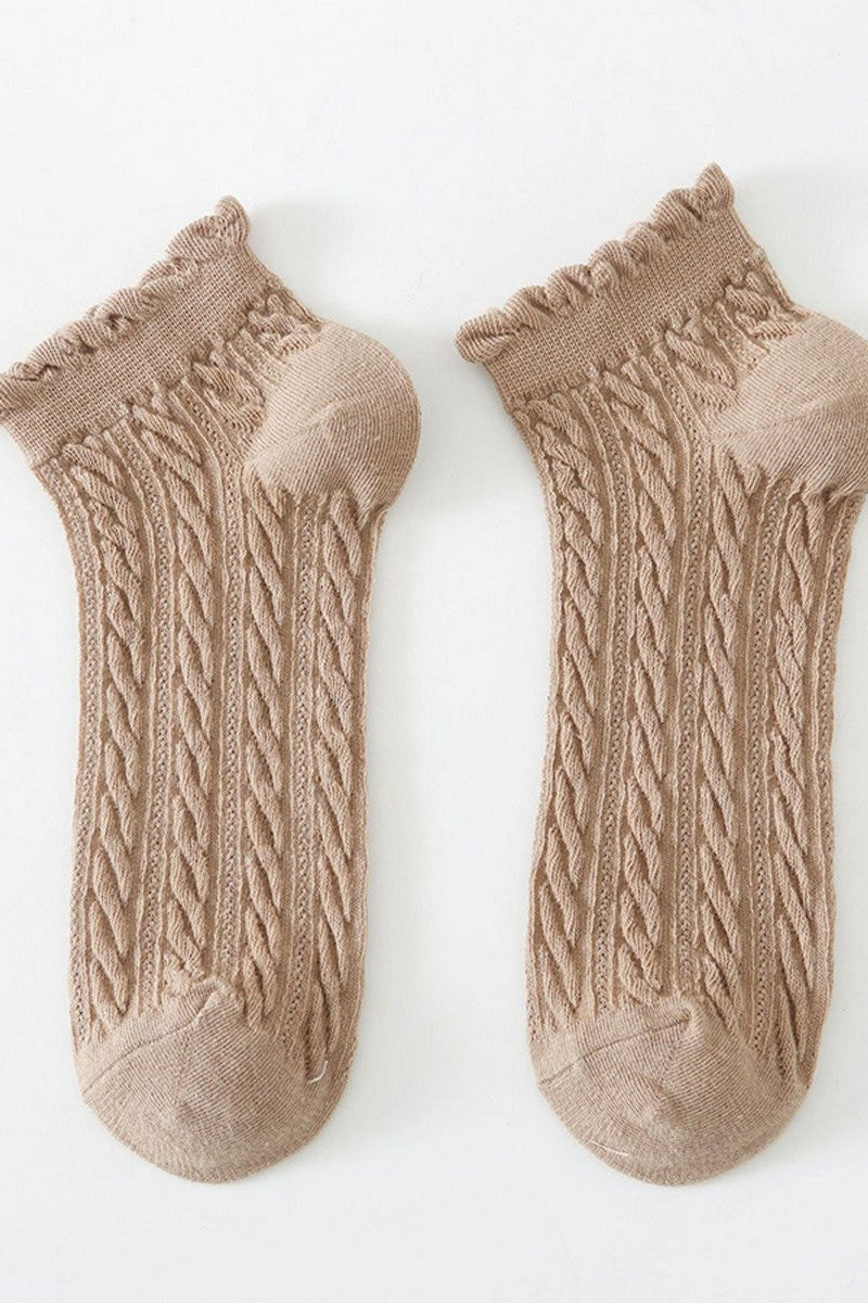 Twisted Cotton Socks