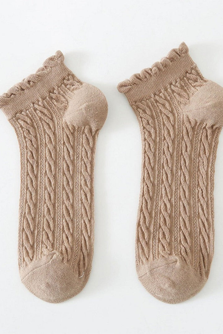 Twisted Cotton Socks