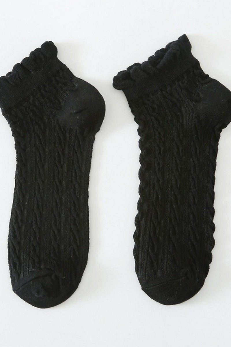 Twisted Cotton Socks