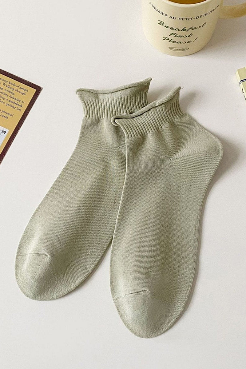 Rolled Boat Socks