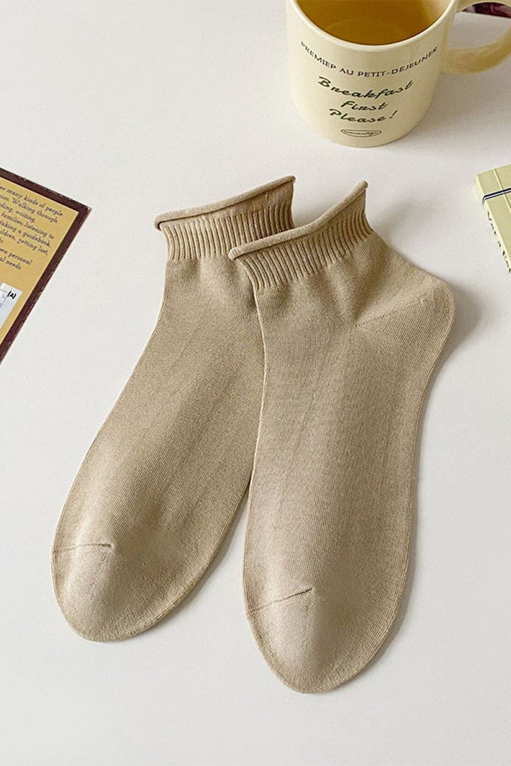 Rolled Boat Socks