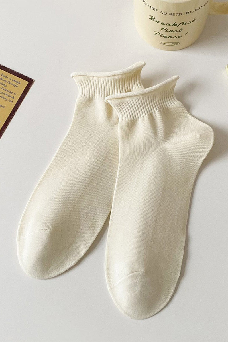Rolled Boat Socks