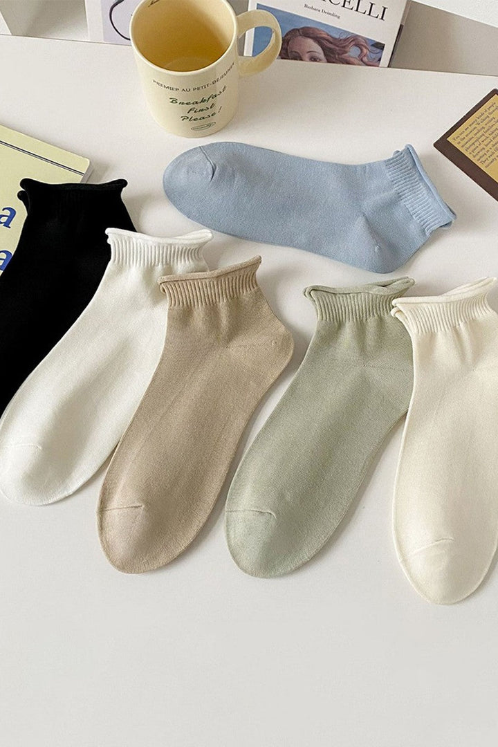 Rolled Boat Socks