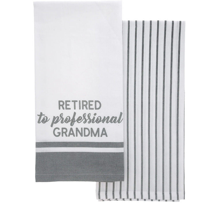 Professional Grandma Tea Towel Set