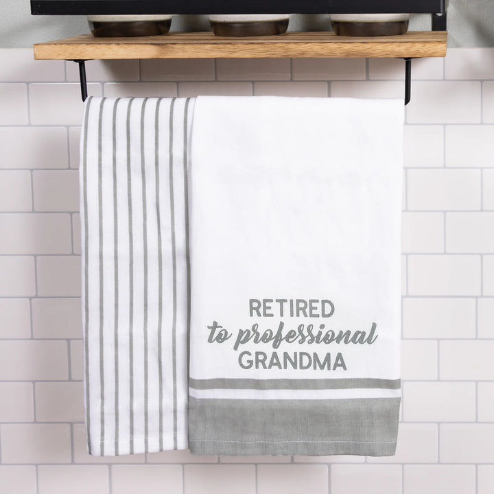 Professional Grandma Tea Towel Set