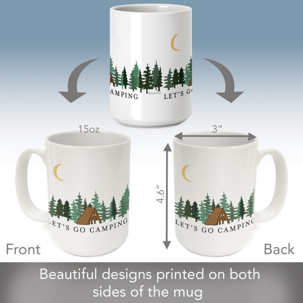 Let's Go Camping Mug