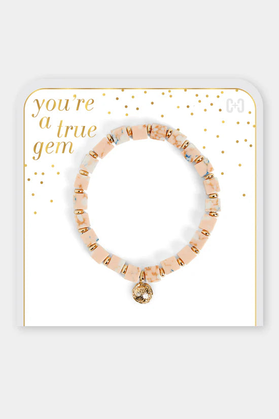 You're A True Gem Bracelet