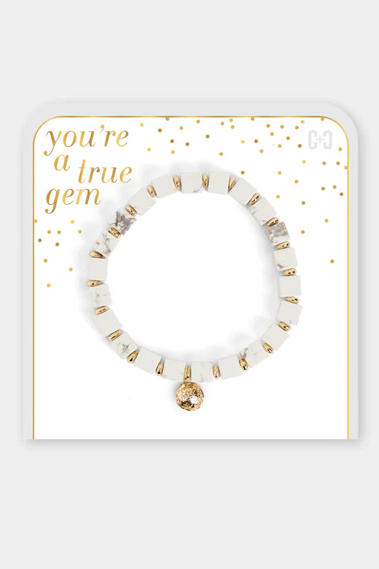 You're A True Gem Bracelet