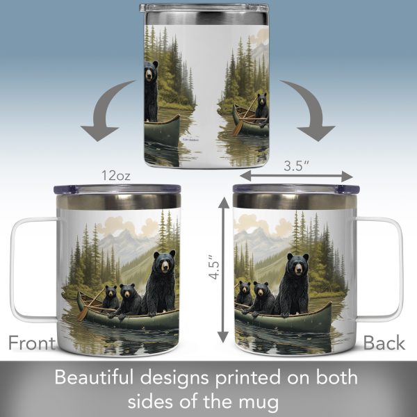 Black Bear Canoe Tumbler