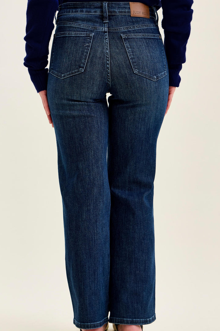 Judy Blue Petite Straight Leg Curvy