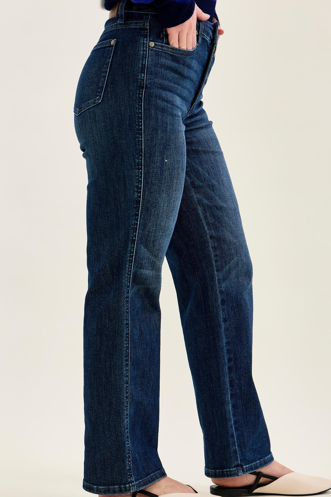 Judy Blue Petite Straight Leg Curvy