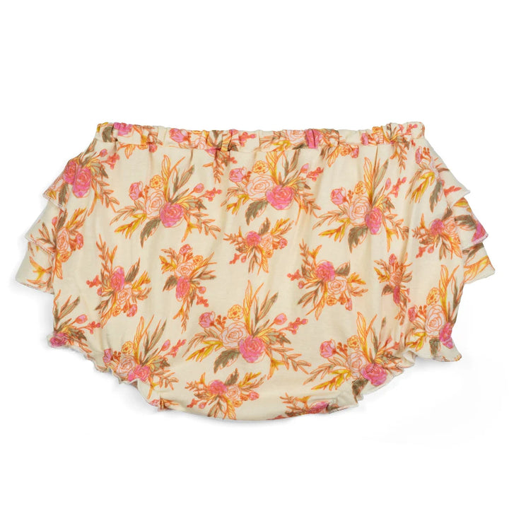 Vintage Floral Ruffle Bloomer