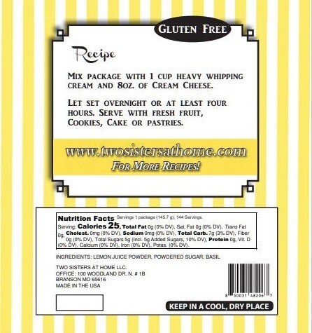 Zesty Lemon Basil Dip