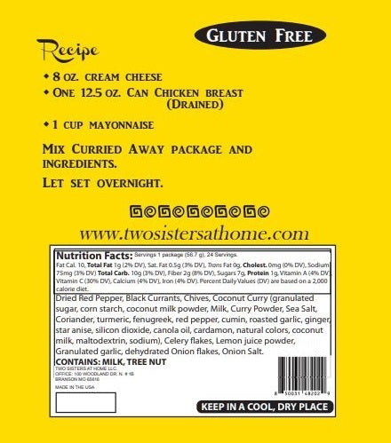 Curried Away Coconut Chicken Dip