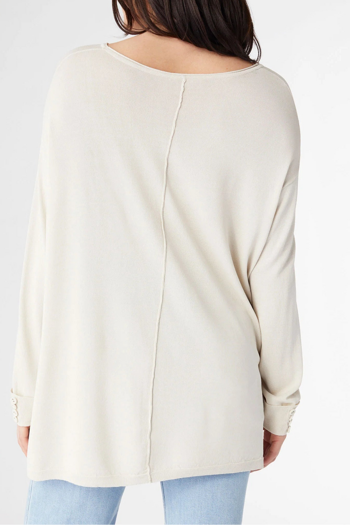 Relaxed Top With Buttons