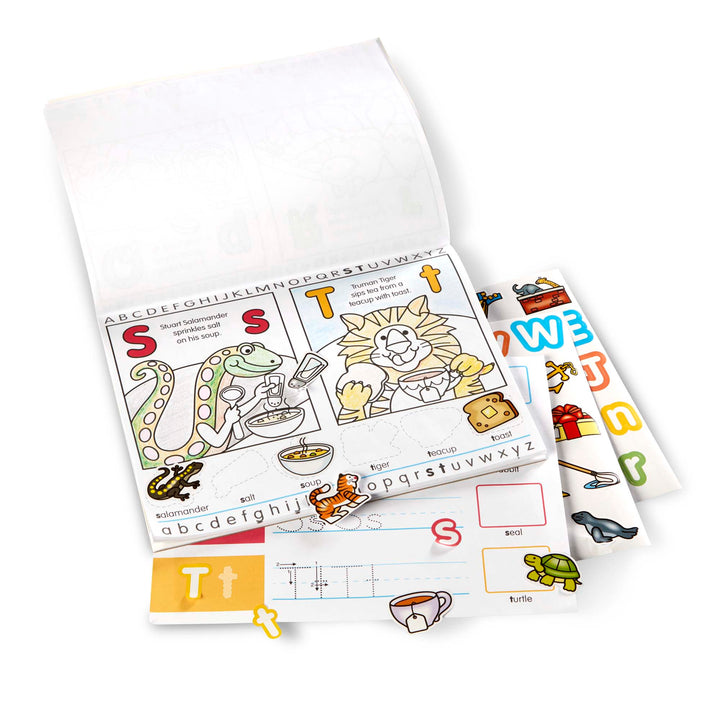 Alphabet Activity & Sticker Pad