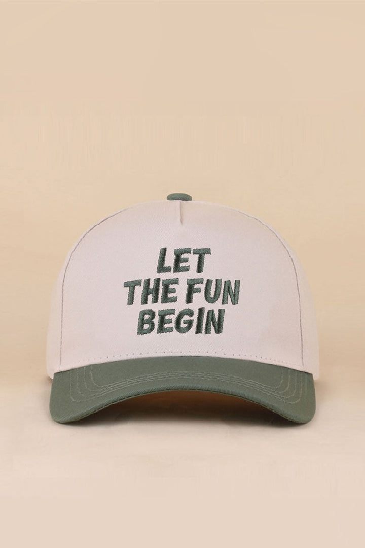 Let The Fun Begin Hat