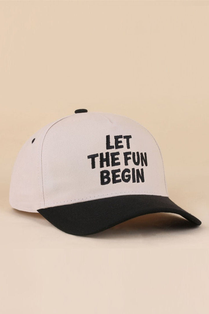 Let The Fun Begin Hat