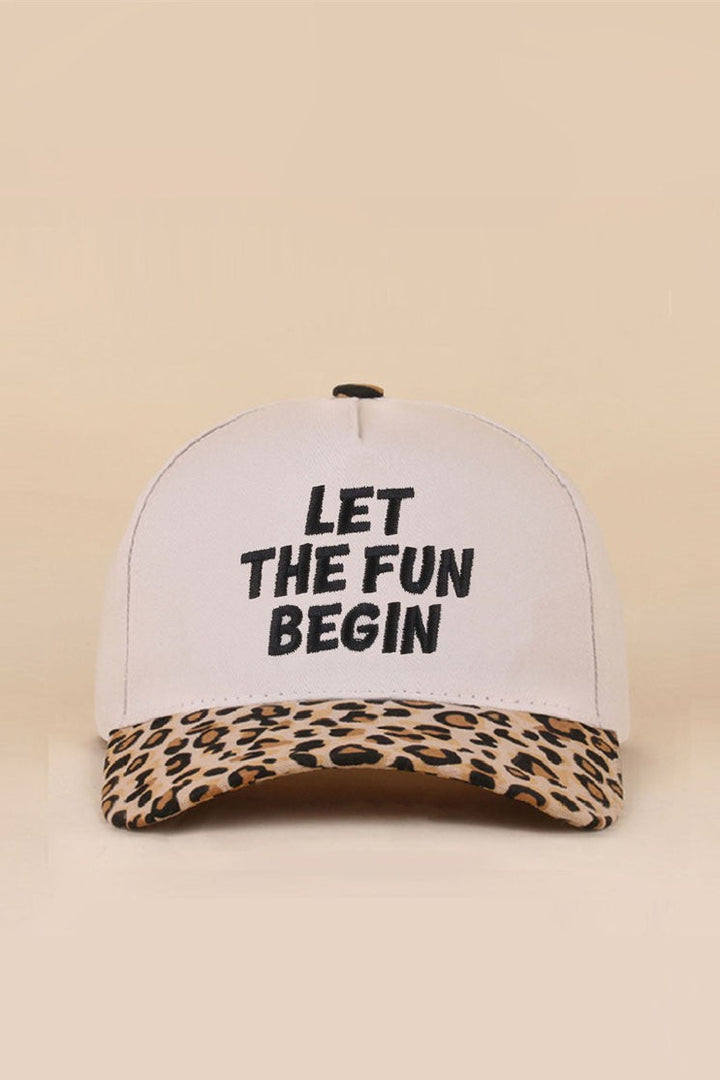 Let The Fun Begin Hat
